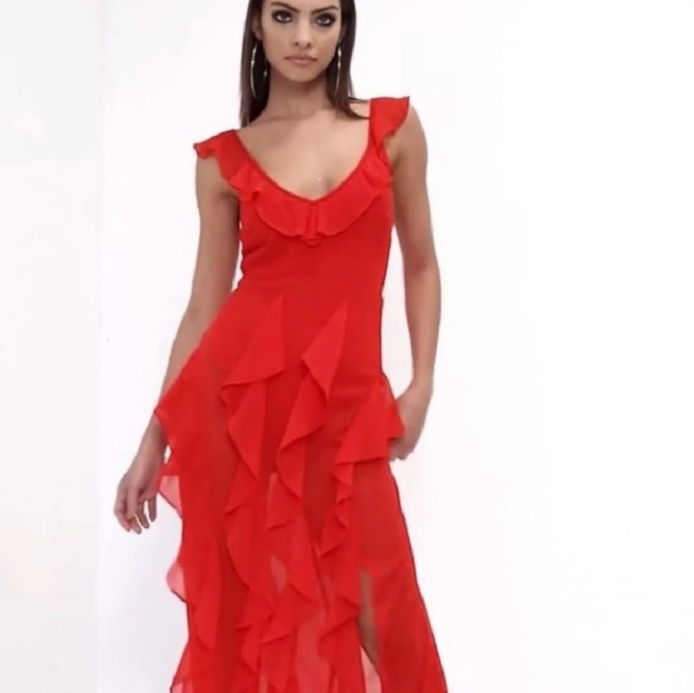 Havana Nights Hot Red Dress